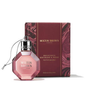 Molton Brown Delicious Rhubarb & Rose Festive Bauble 75ml